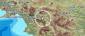 Terremoto Alburni. Scossa di magnitudo 2.4