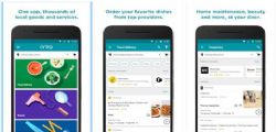 Con Google Areo cibo e idraulico a domicilio