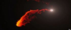 Via Lattea: G2 ancora intatto ad un passo dal buco nero Via Lattea: G2 ancora intatto ad un passo dal buco nero