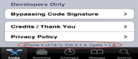Jailbreak iOS 6.1.4 : Winocm esegue il Jailbreak su un iPhone 5 Jailbreak iOS 6.1.4 : Winocm esegue il Jailbreak su un iPhone 5