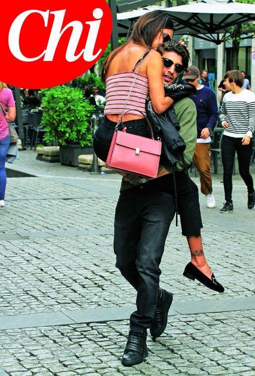 Belen Rodriguez e Andrea Iannone Belen Rodriguez e Andrea Iannone