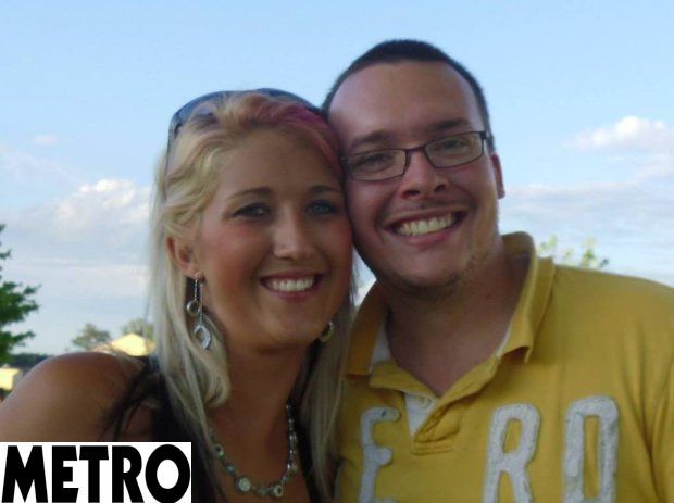 Jessica Storer e il marito Jessica Storer