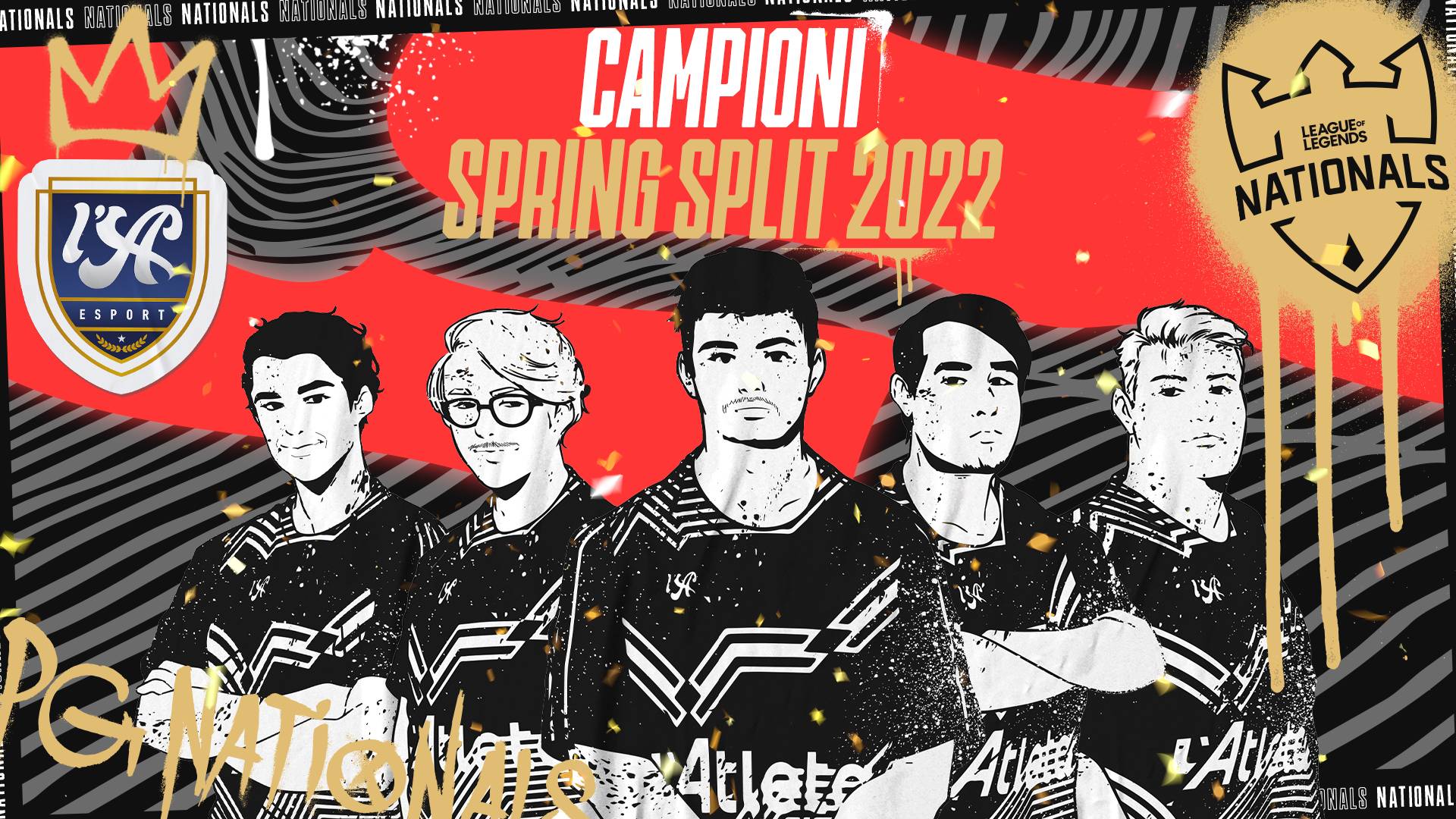 PG ESPORTS - Gli “Atleta Esport” si aggiudicano i PG Nationals Spring Split 2022 