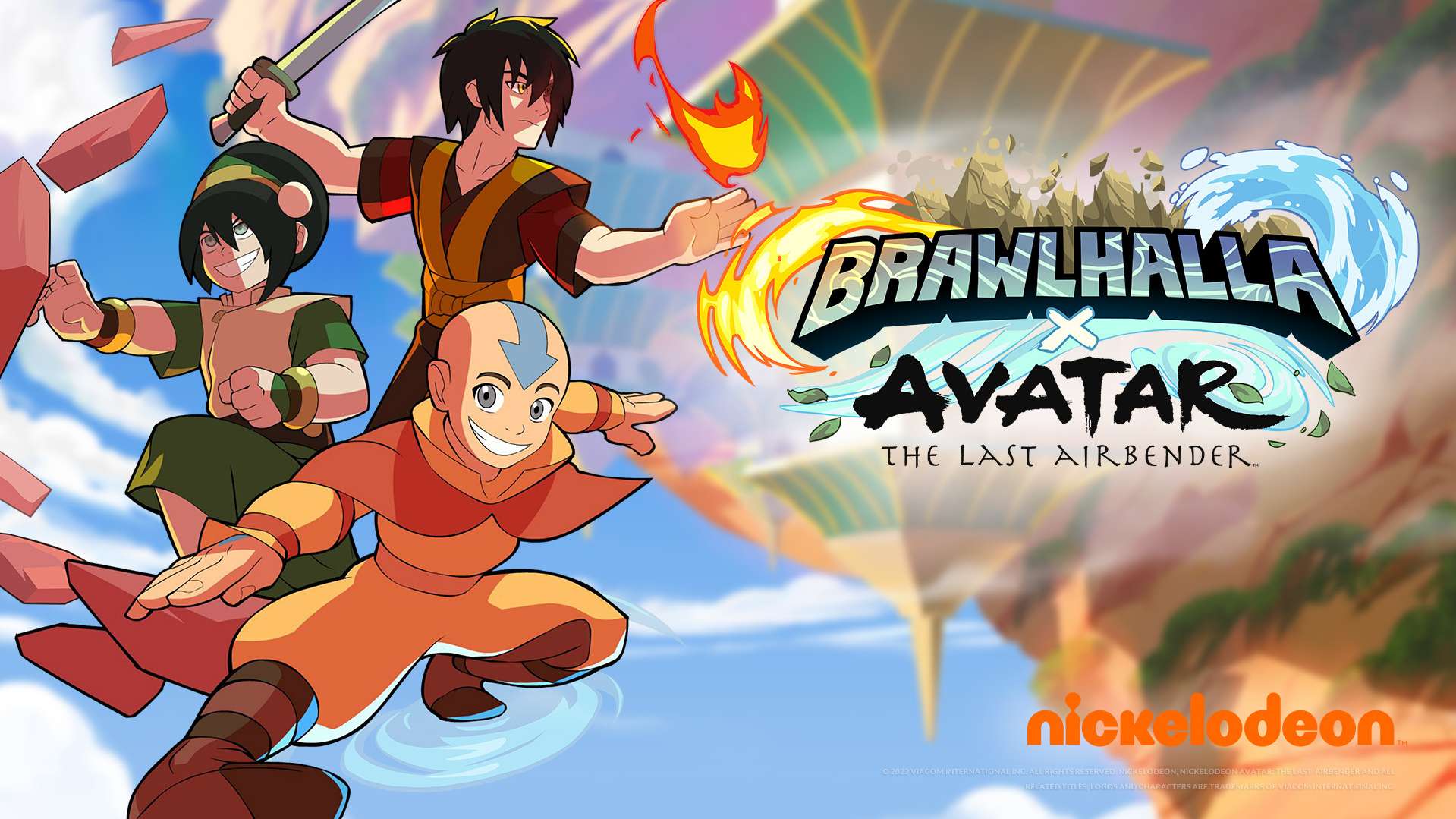 Gli eroi di Avatar saranno i Prossimi Epic Crossover di Brawlhalla 