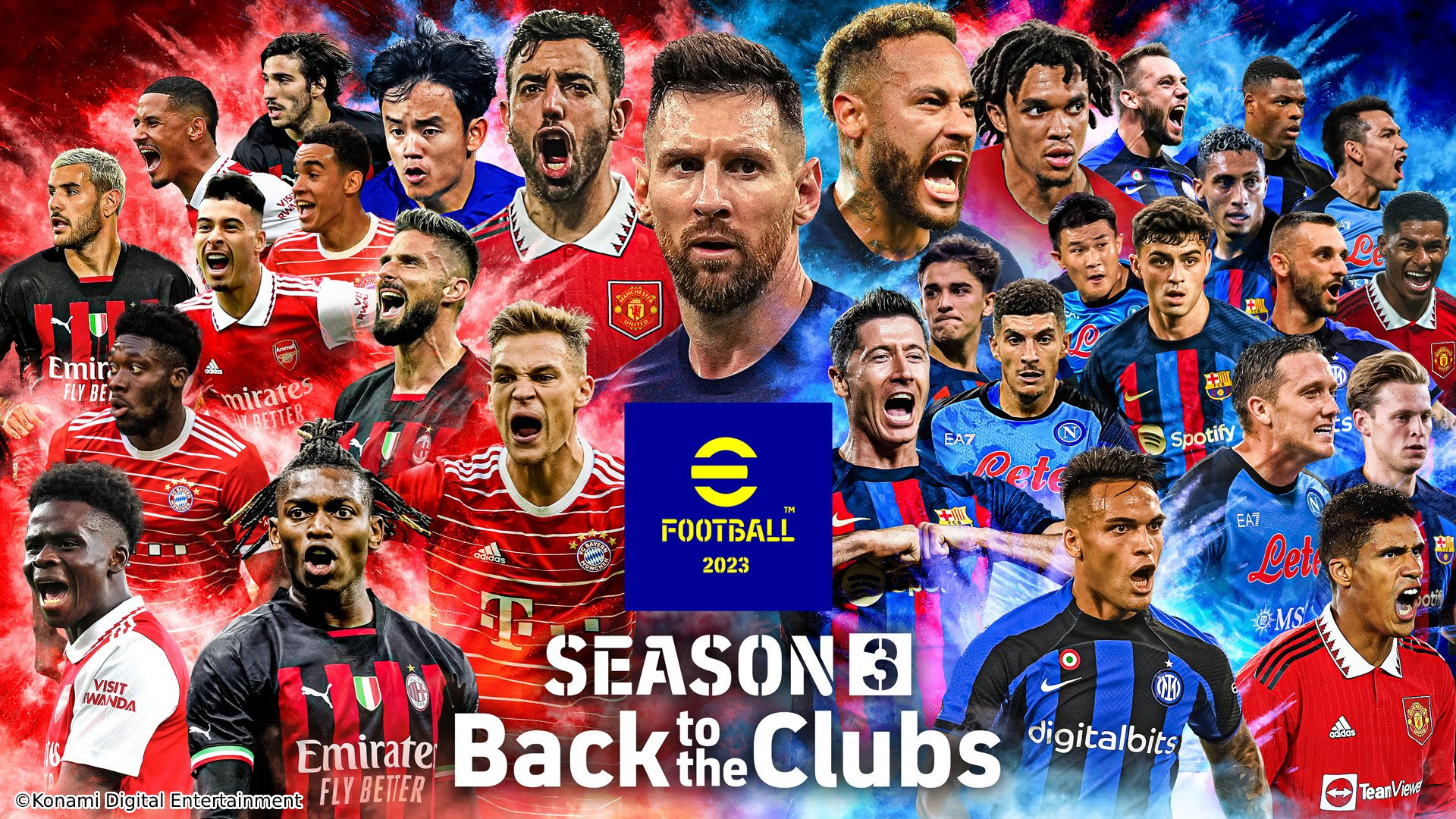 La nuova stagione “Back to the Club” arriva su eFootball 2023