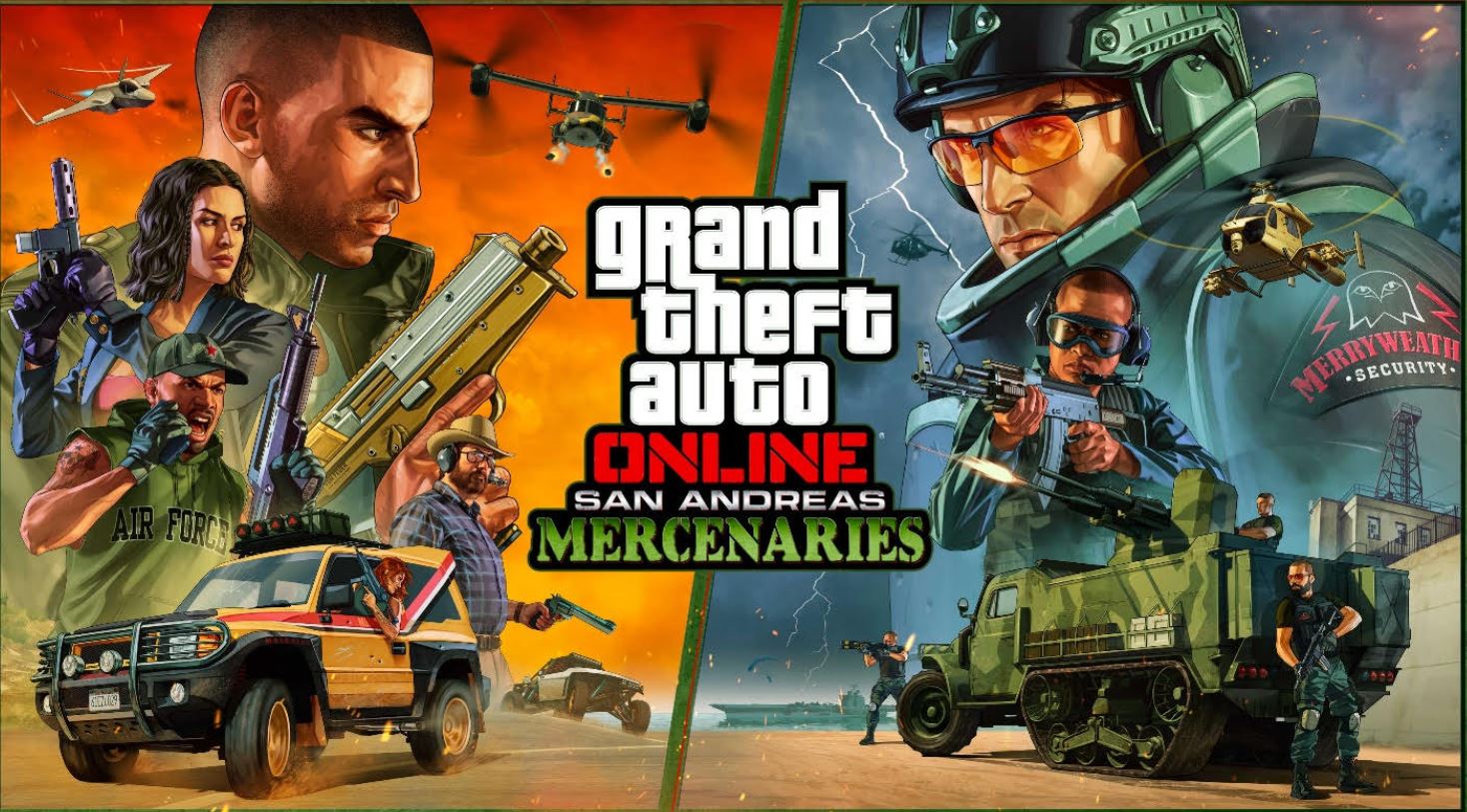 GTA Online: San Andreas Mercenaries ora disponibile 