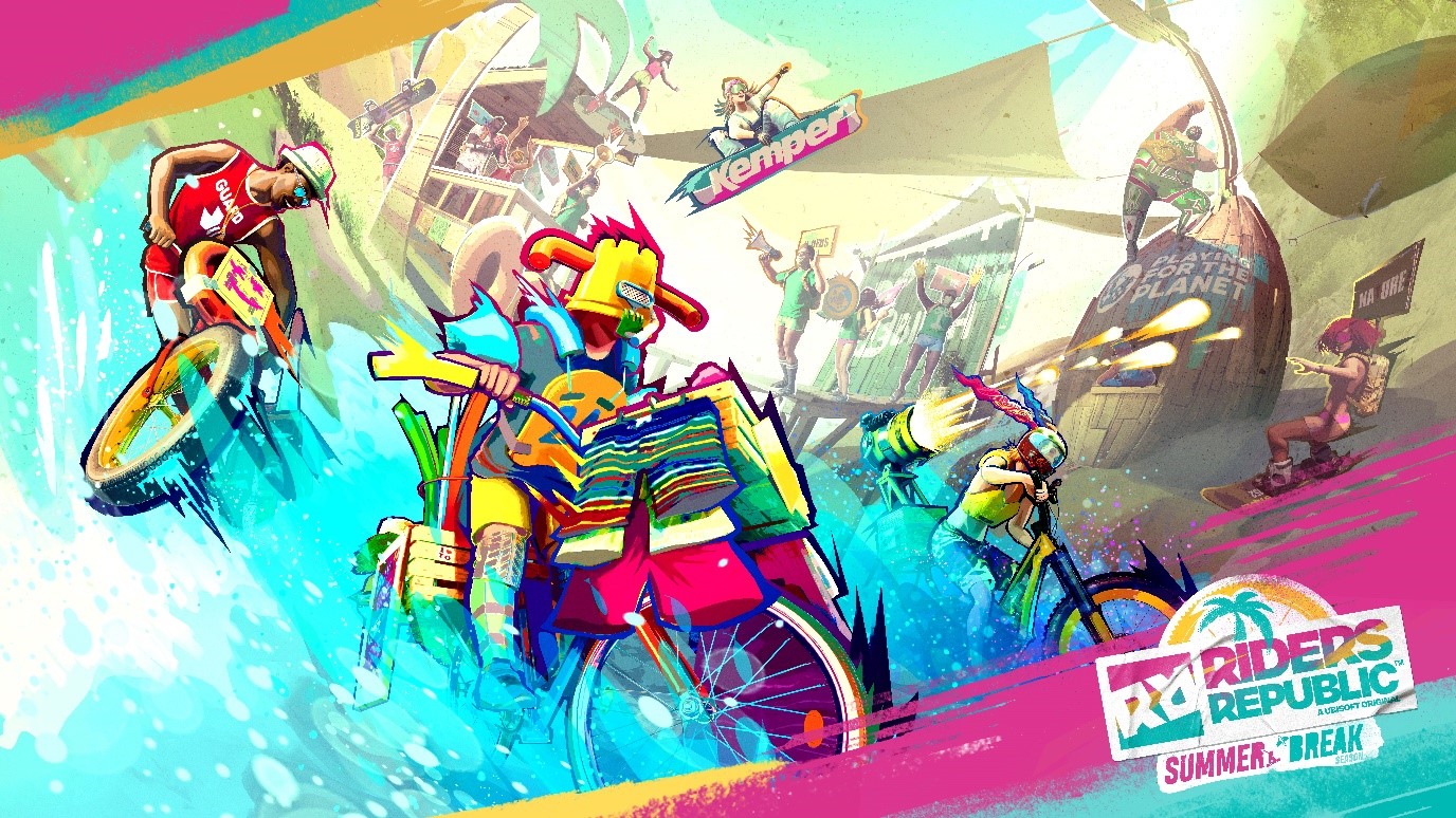  Ubisoft - terza season di Riders Republic, Summer Break, è disponibile