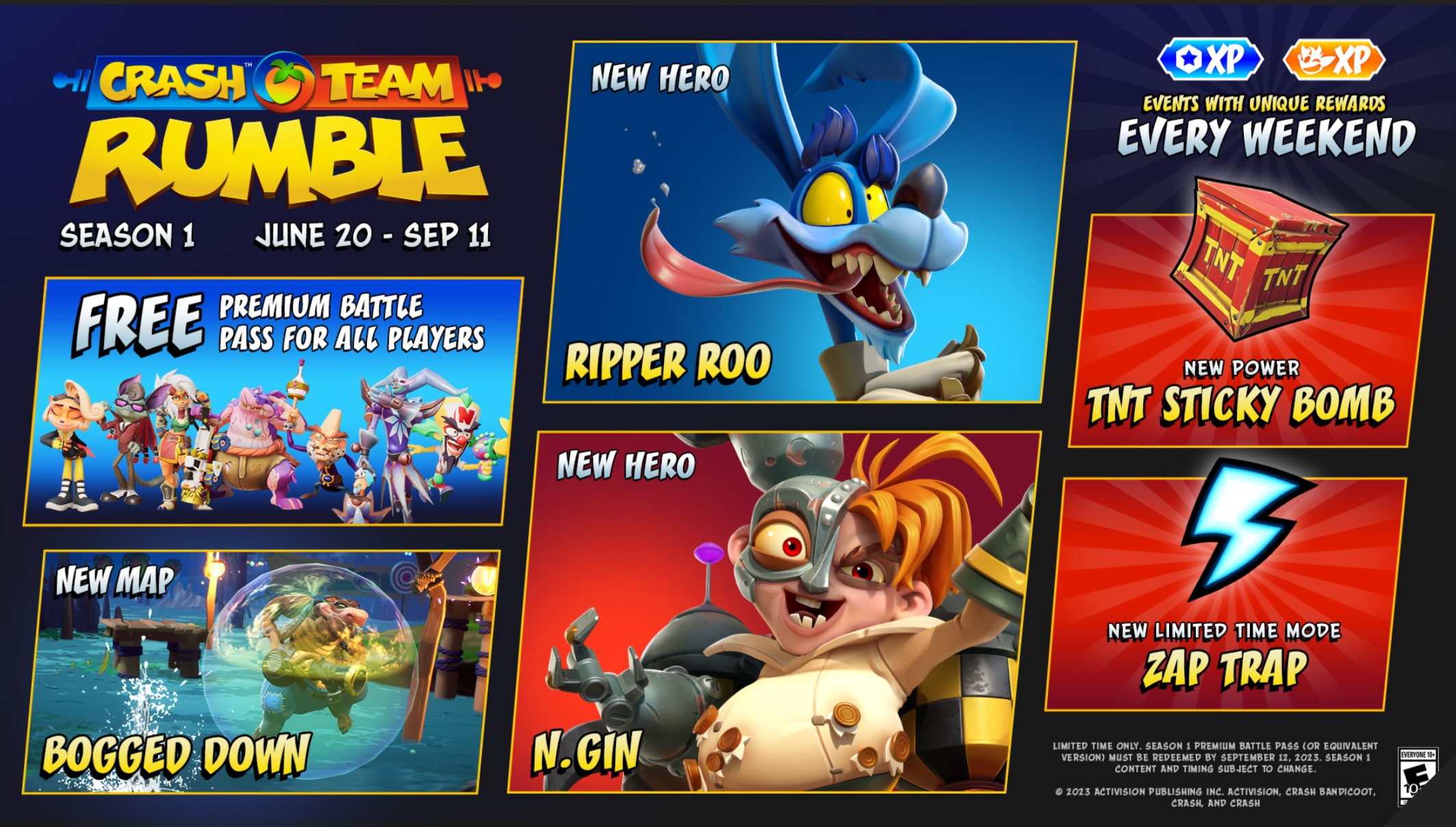 Crash Team Rumble disponibile su PlayStation e Xbox