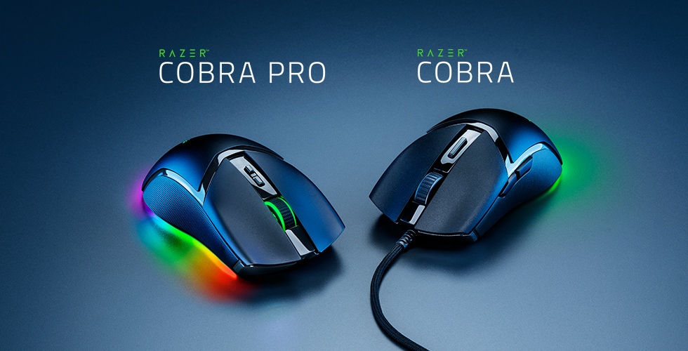 RAZER COBRA PRO E RAZER COBRA: NUOVI MOUSE PERFETTI PER IL GIOCO 