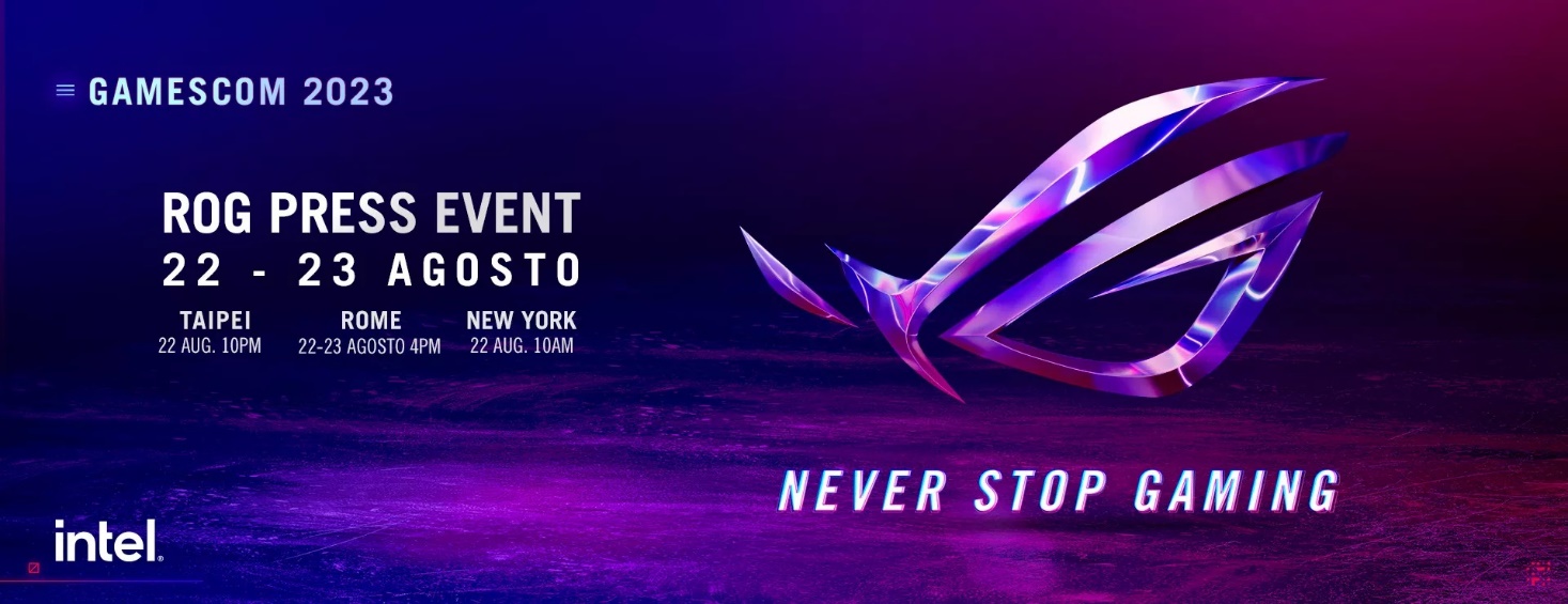 ASUS ROG partecipa al Gamescom 2023