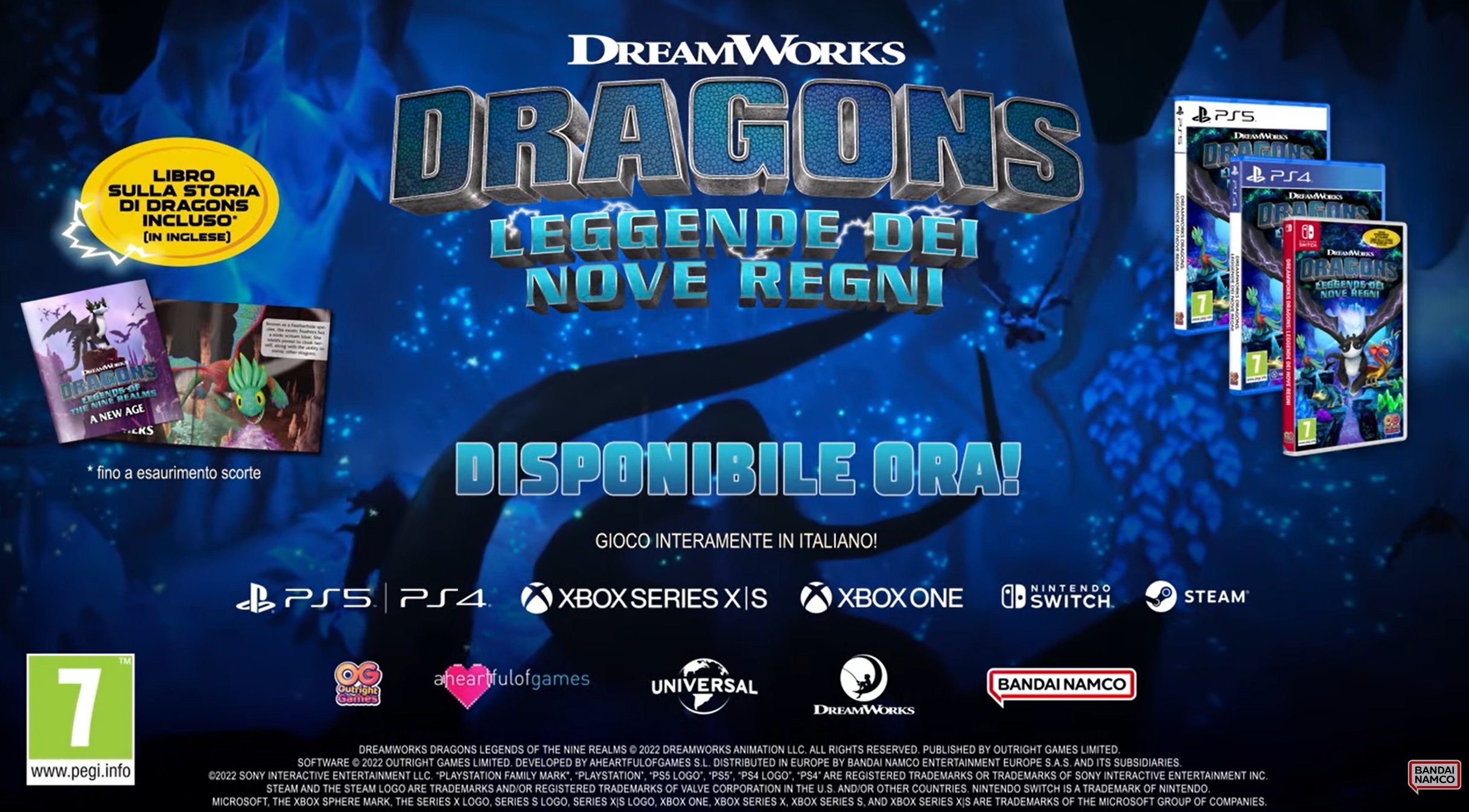 DreamWorks Dragons: Leggende dei Nove Regni video dietro le quinte 