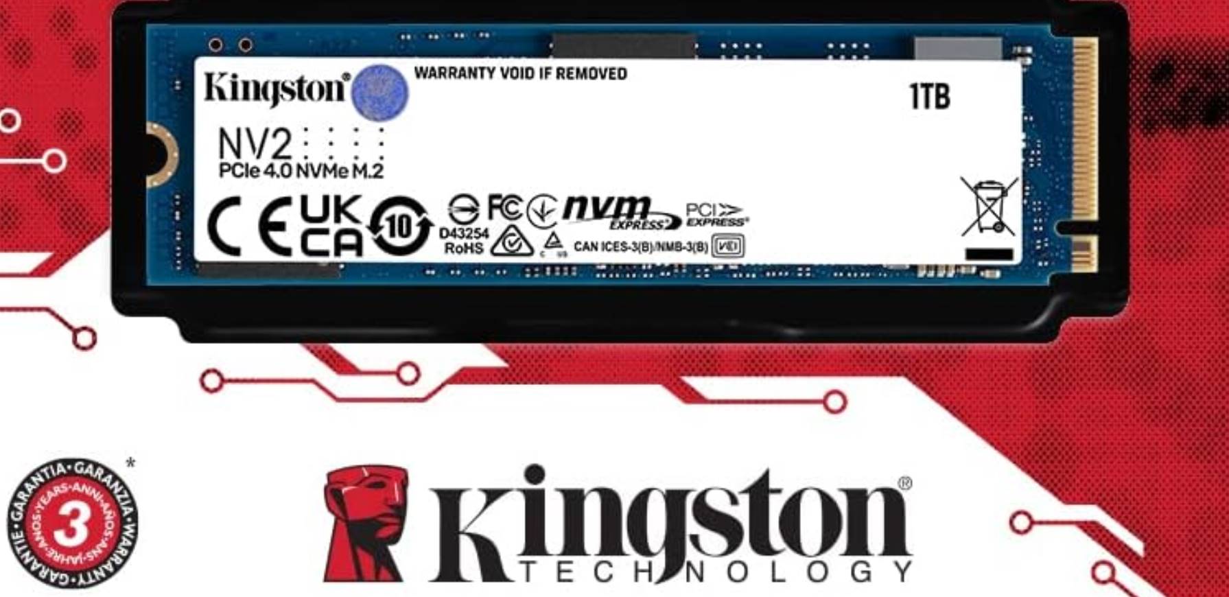 Kingston NV2 NVMe SSD 1TB Recensione