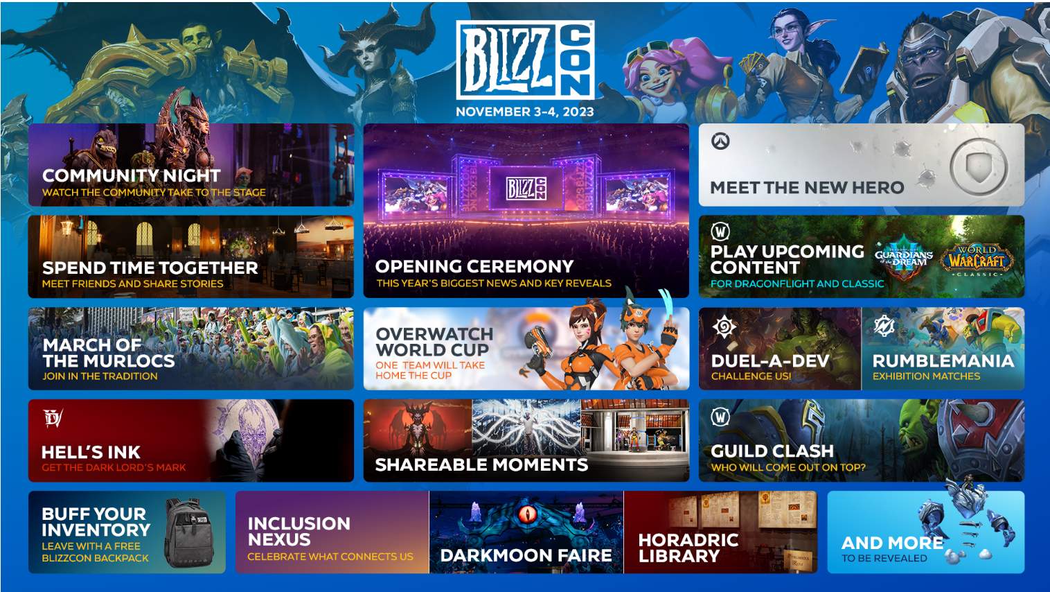 BlizzCon; altri biglietti disponibili oggi
