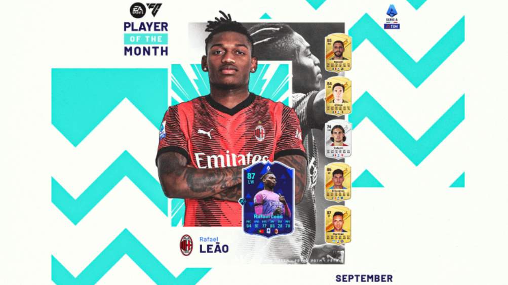 RAFAEL LEAO “EA SPORTS FC PLAYER OF THE MONTH” DI SETTEMBRE