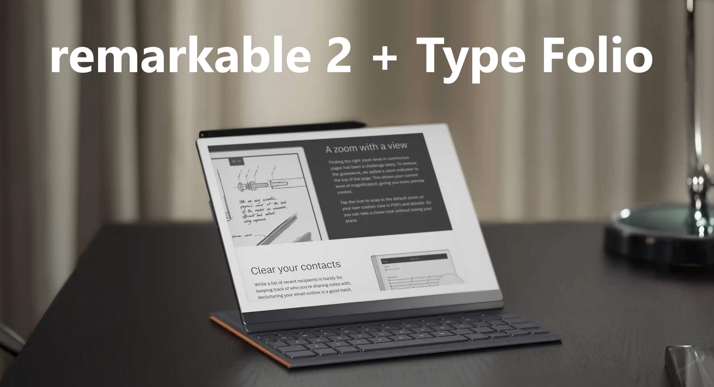 remarkable 2 + Type Folio Recensione