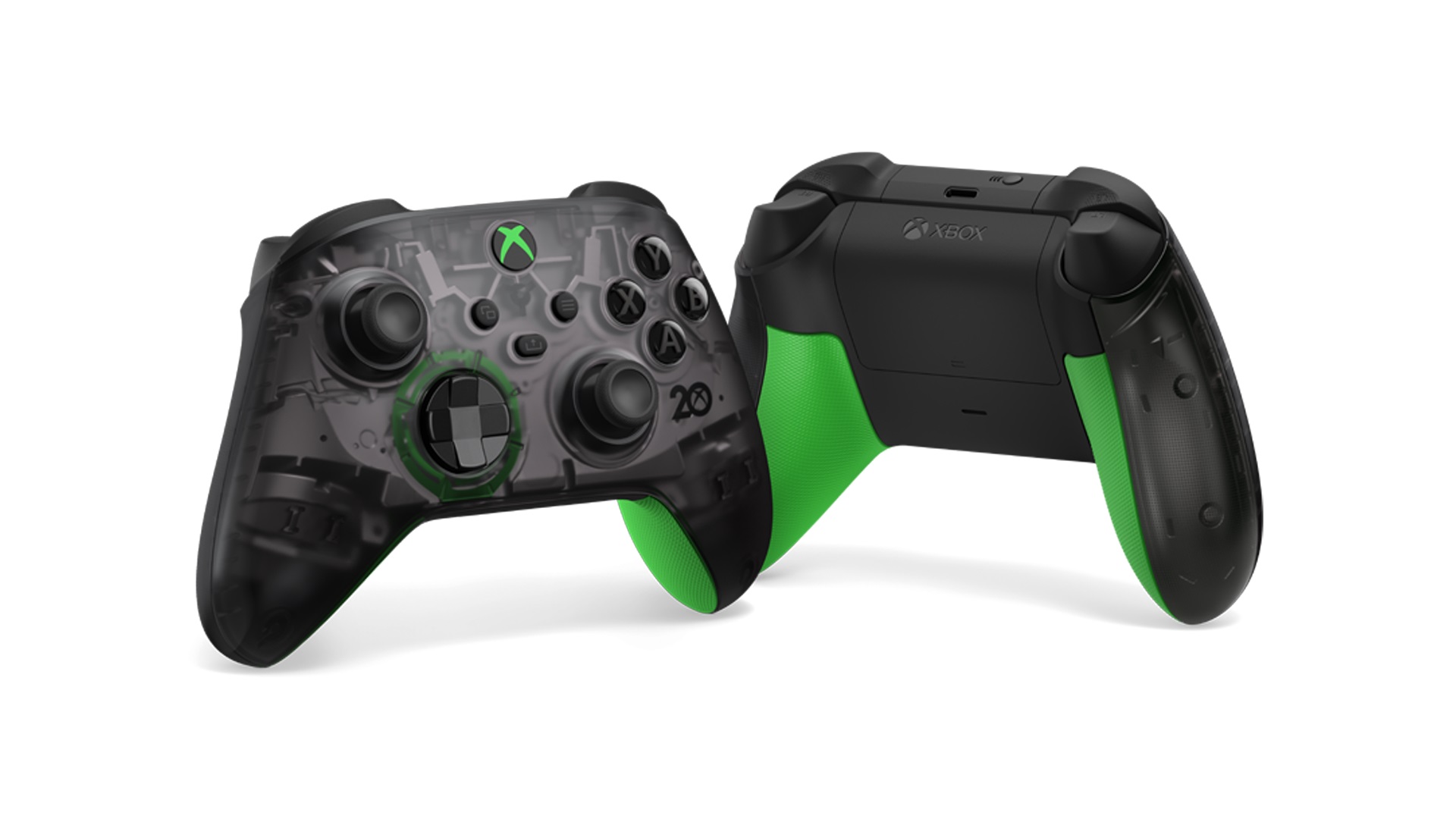 Controller Wireless e Cuffie stereo per il 20° anniversario di Xbox