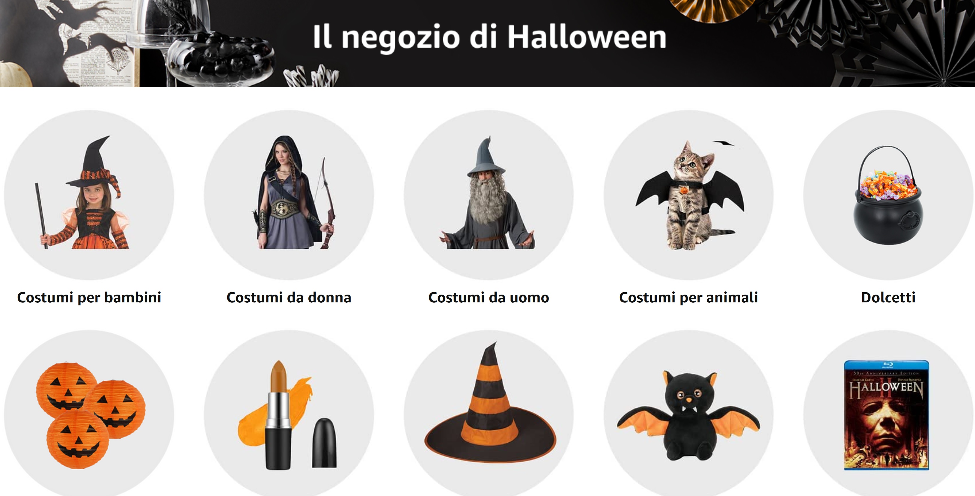 Su Amazon.it è arrivata la vetrina di Halloween