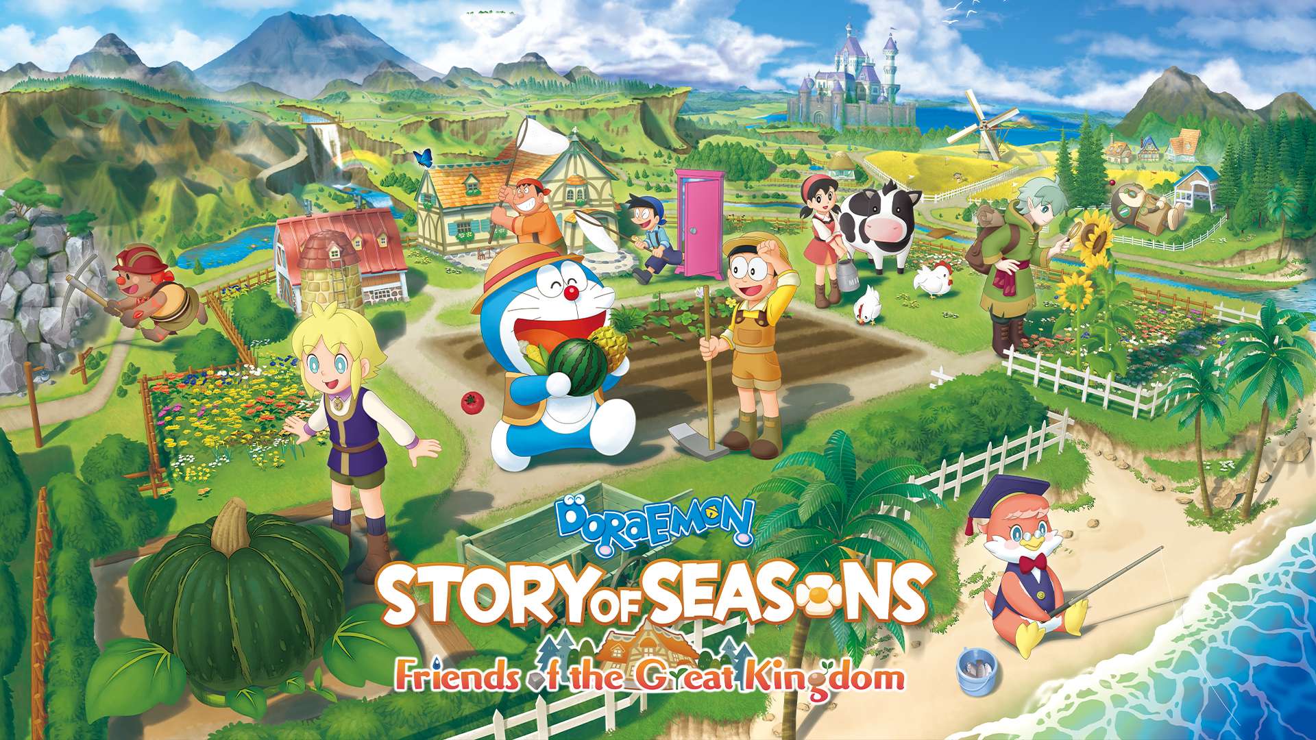 DORAEMON STORY OF SEASONS: FRIENDS OF THE GREAT KINGDOM È ORA DISPONIBILE