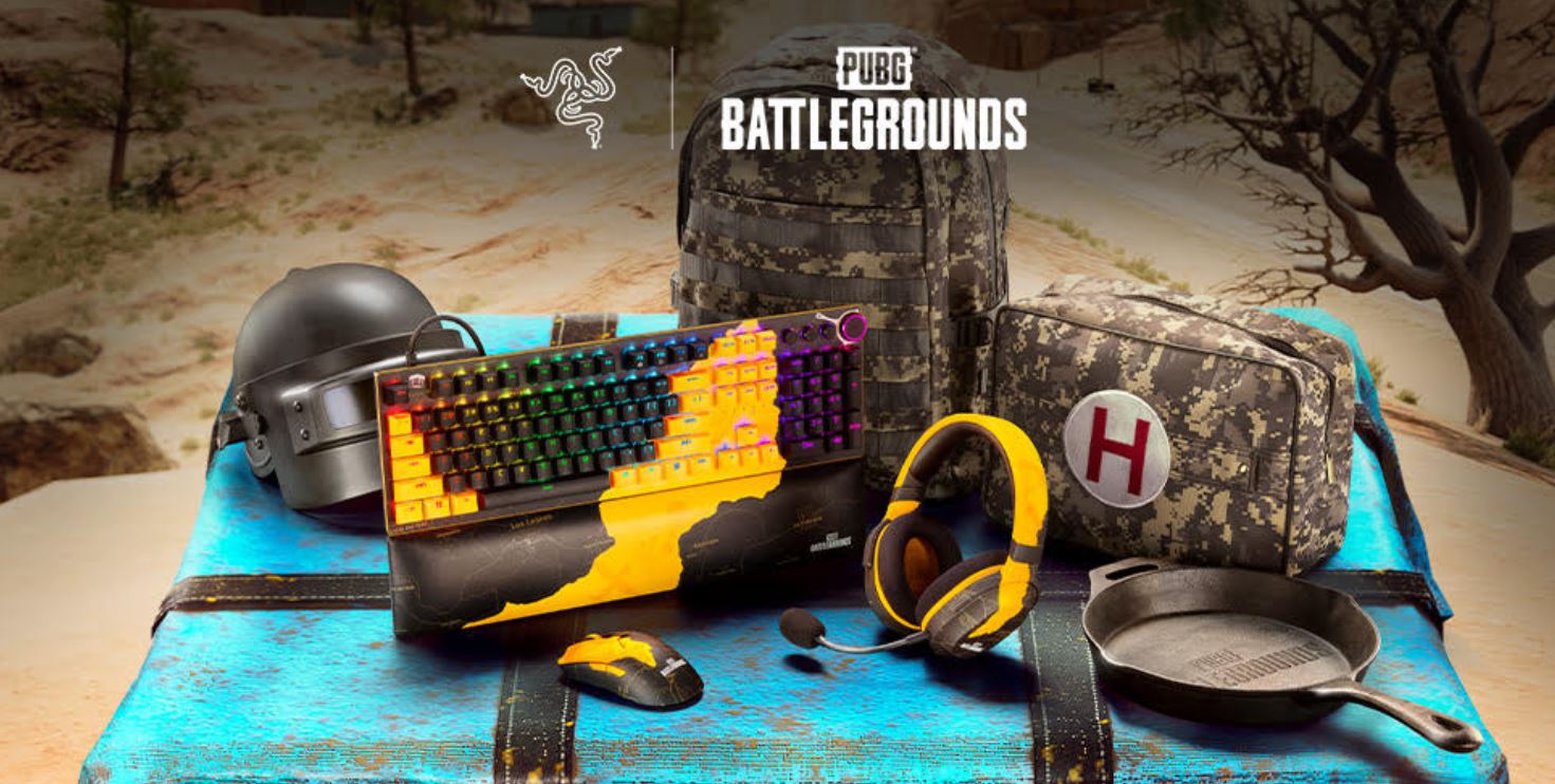 COLLEZIONE DI PERIFERICHE RAZER A TEMA PUBG: BATTLEGROUNDS 