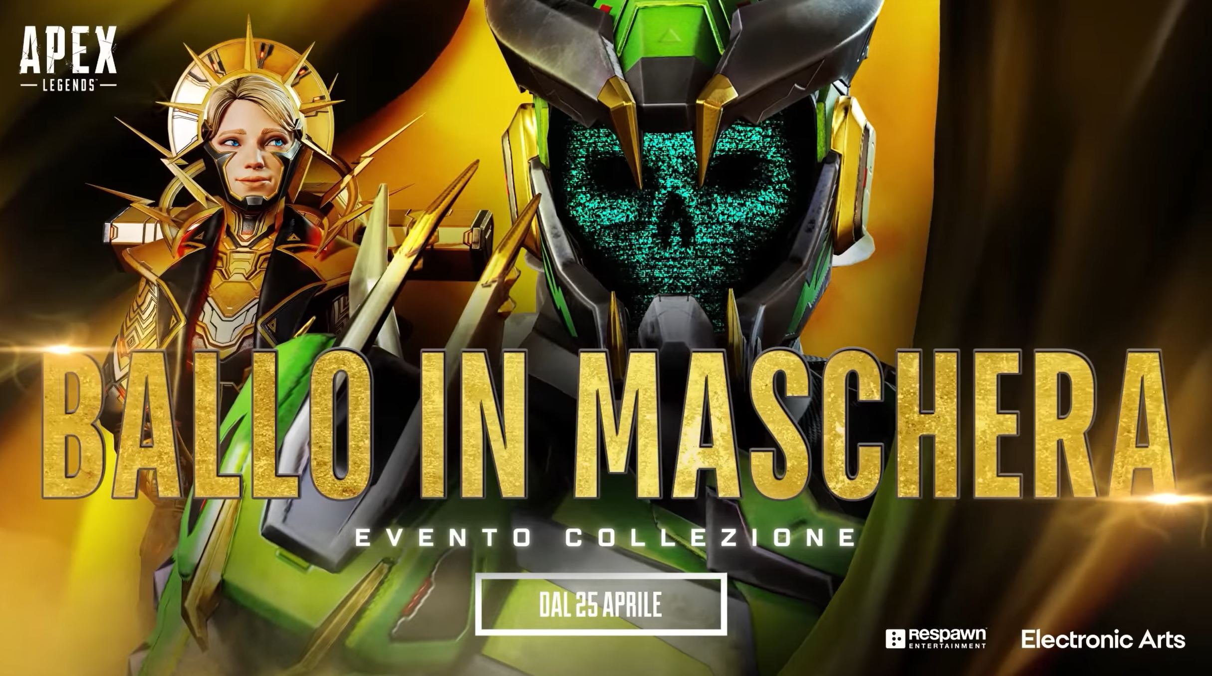 Apex Legends - evento Ballo in Maschera, modalità DMS, skin e altro