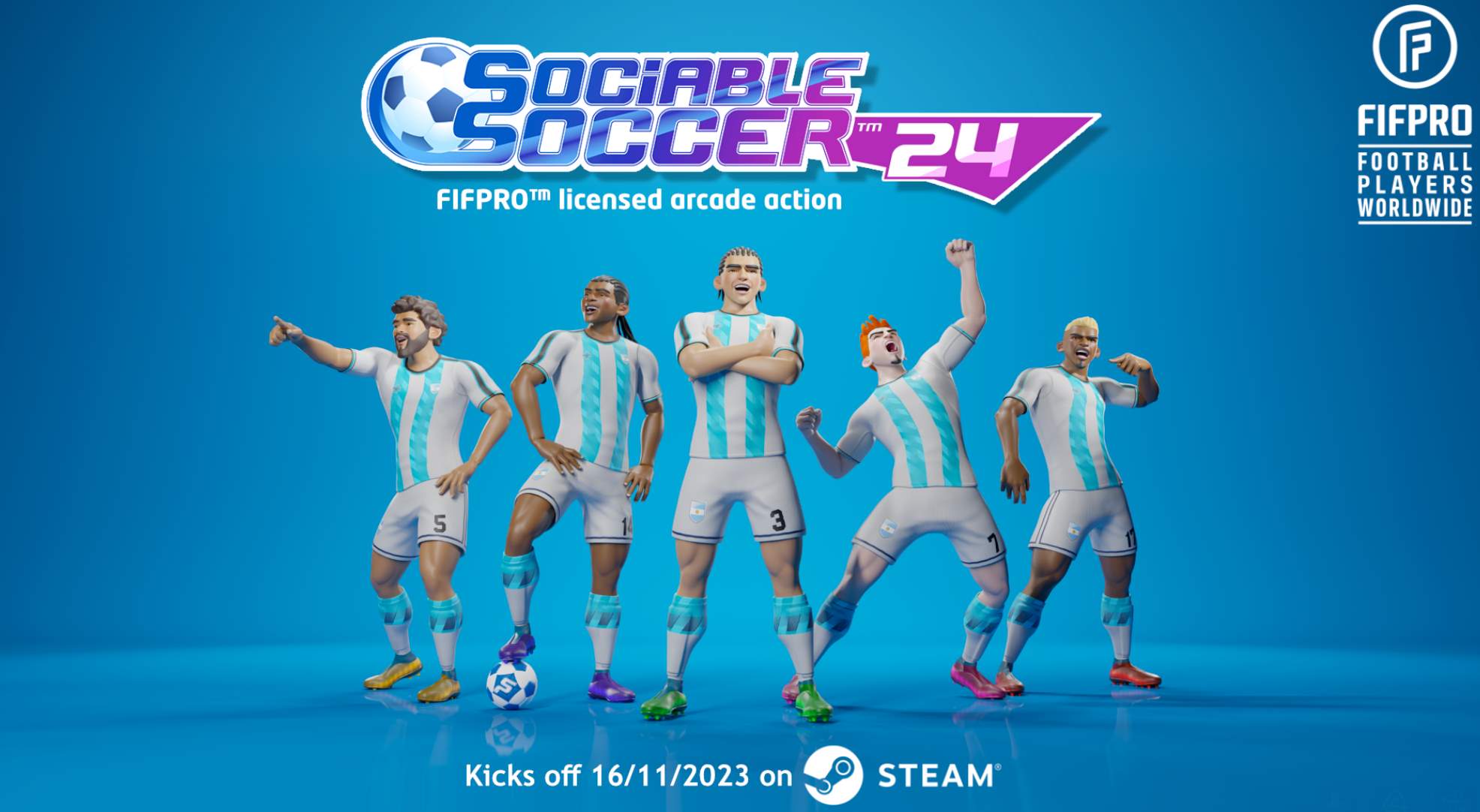 Sociable Soccer 24 uscirà su Steam e Switch