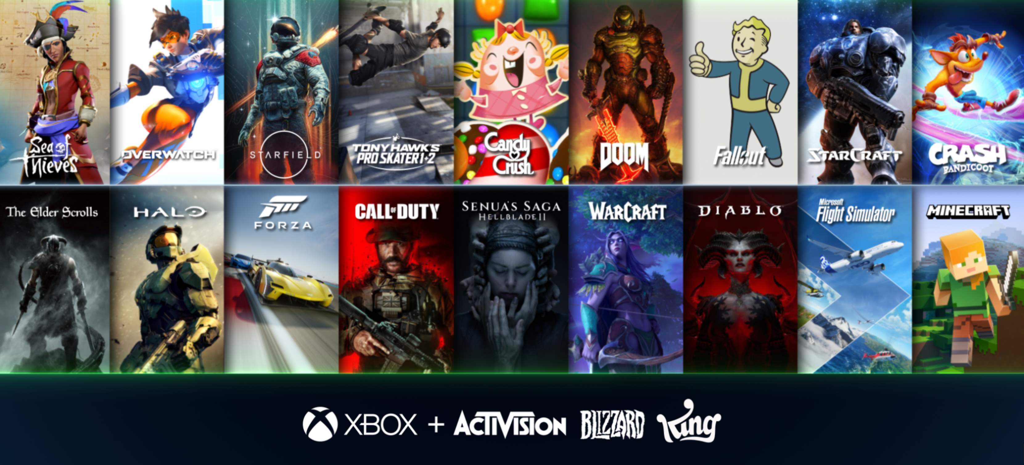Microsoft accoglie Activision Blizzard nel team Xbox