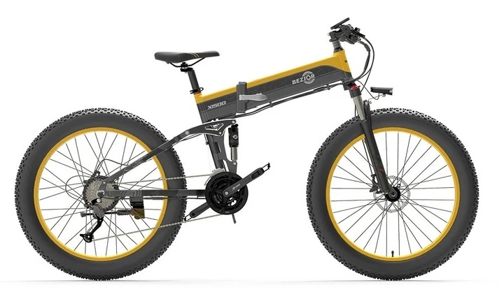 Bici Elettrica Bezior X1500 : Fatbike bella e potente - codice sconto