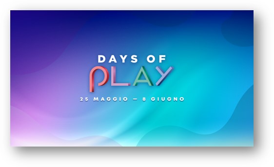 PlayStation - Days of Play 2022, dal 25 all’8 giugno
