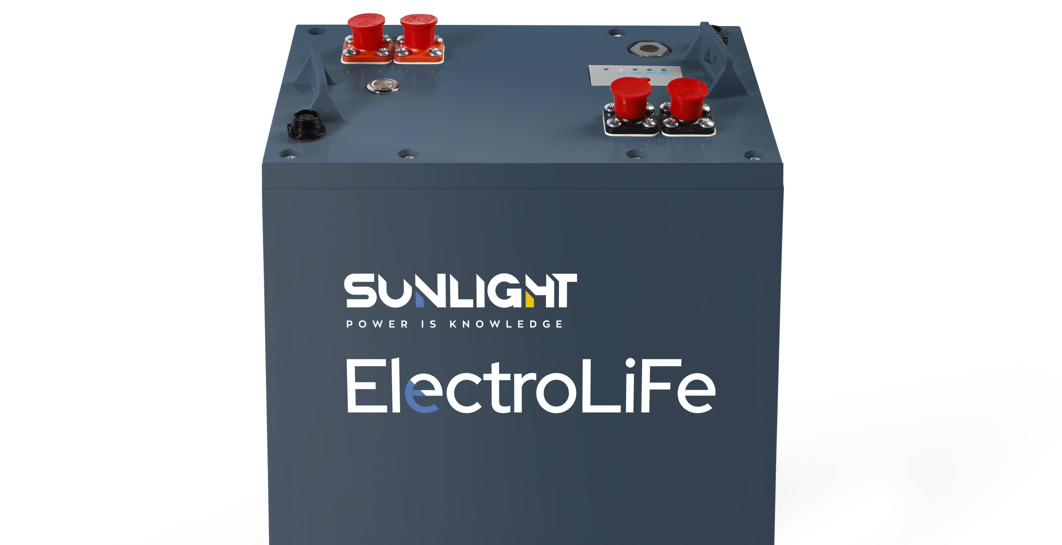 Sunlight lancia Sunlight ElectroLiFe, nuova batteria agli ioni di litio 