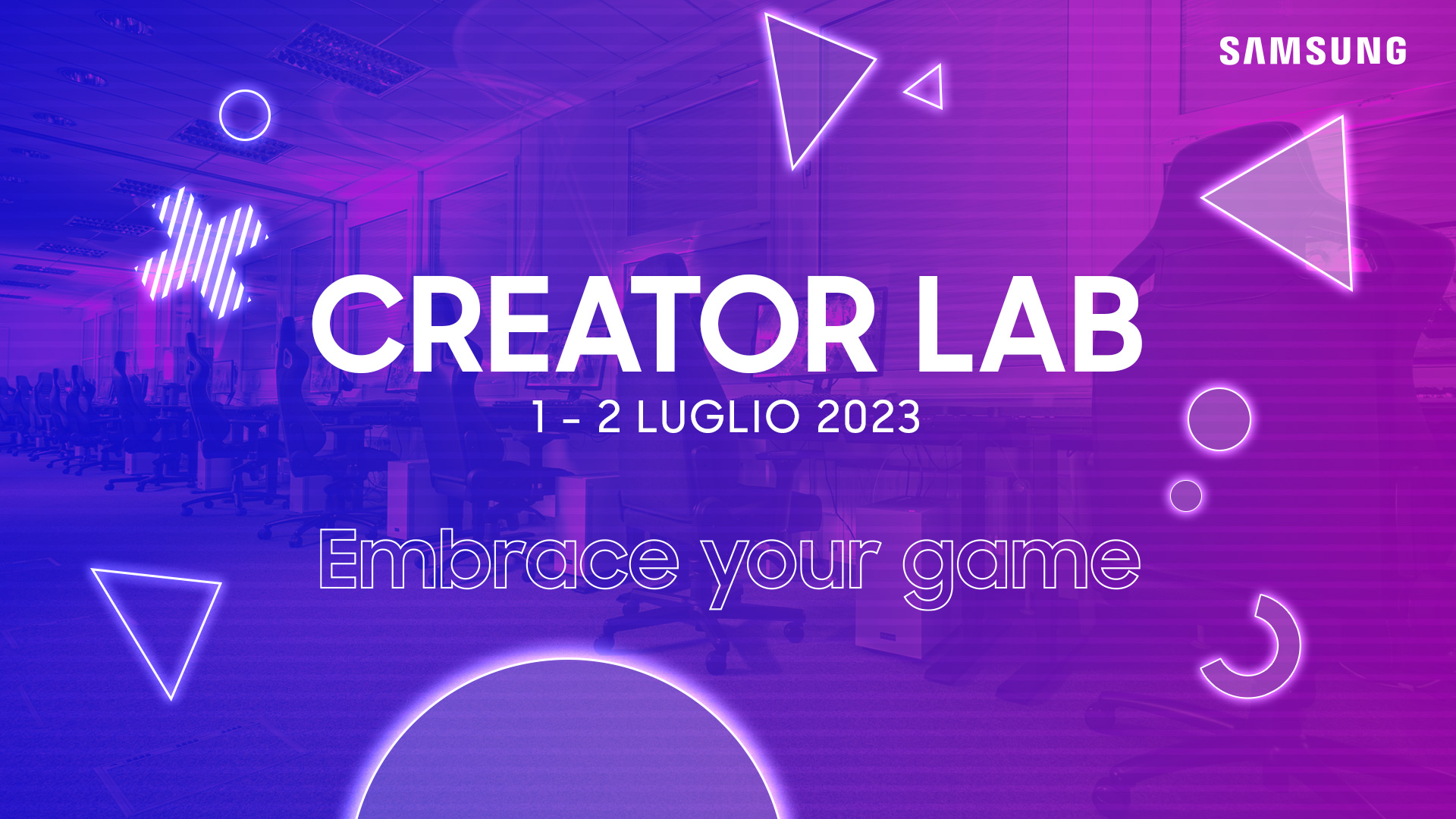 Samsung è Tech & Fun partner di Giffoni Good Games 2023