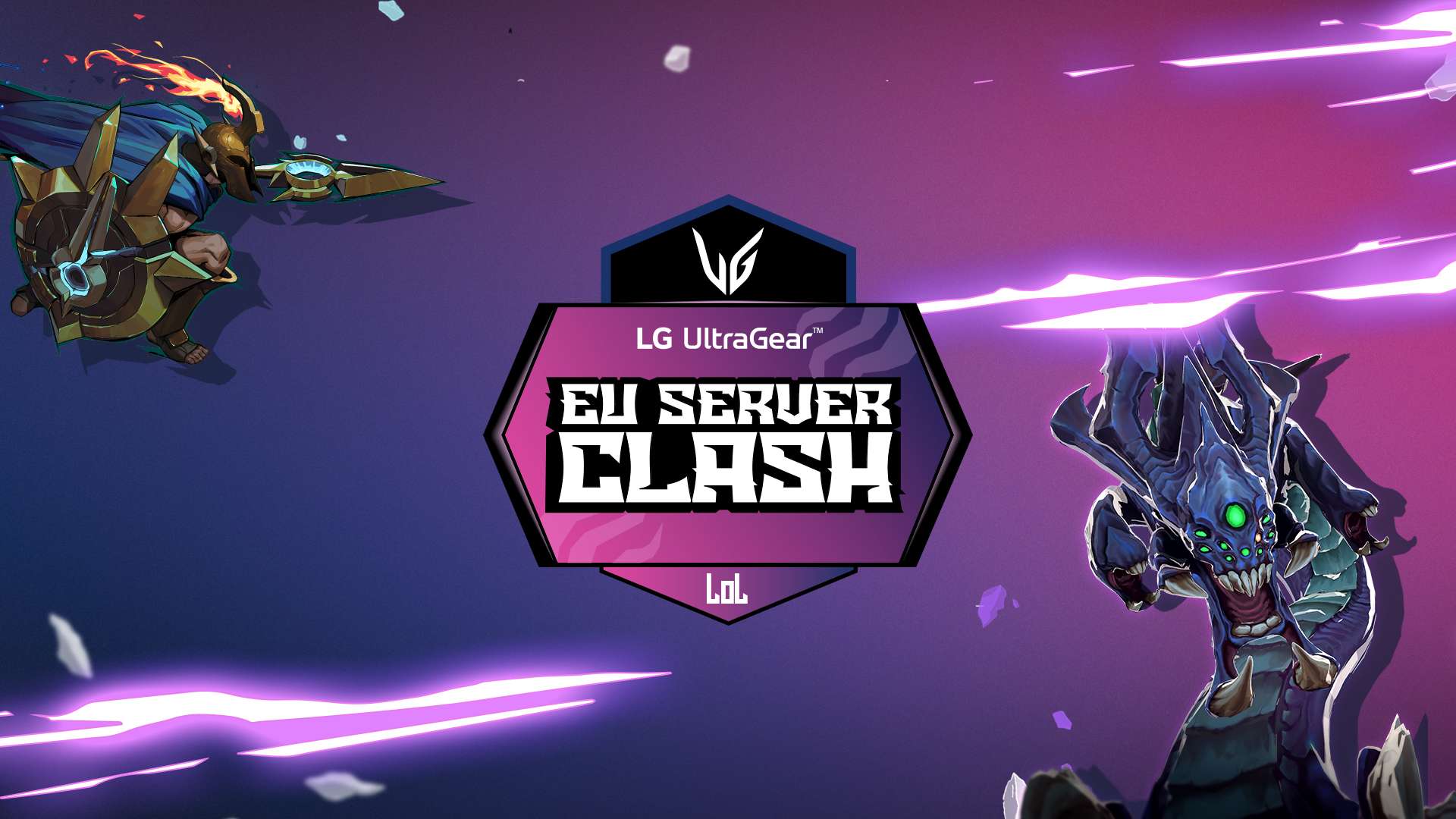 LG LANCIA IL TORNEO LG ULTRAGEAR EU SERVER CLASH