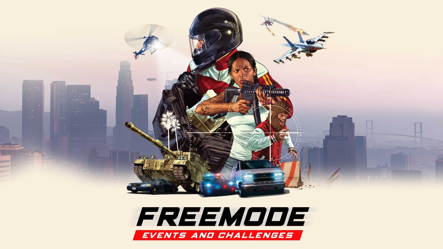 GTA Online: ricompense doppie su sfide ed eventi Freemode 