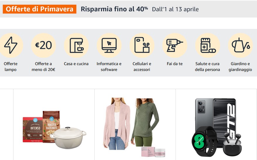 Offerte di Primavera Amazon: Sconti e Vendite Lampo da non Perdere