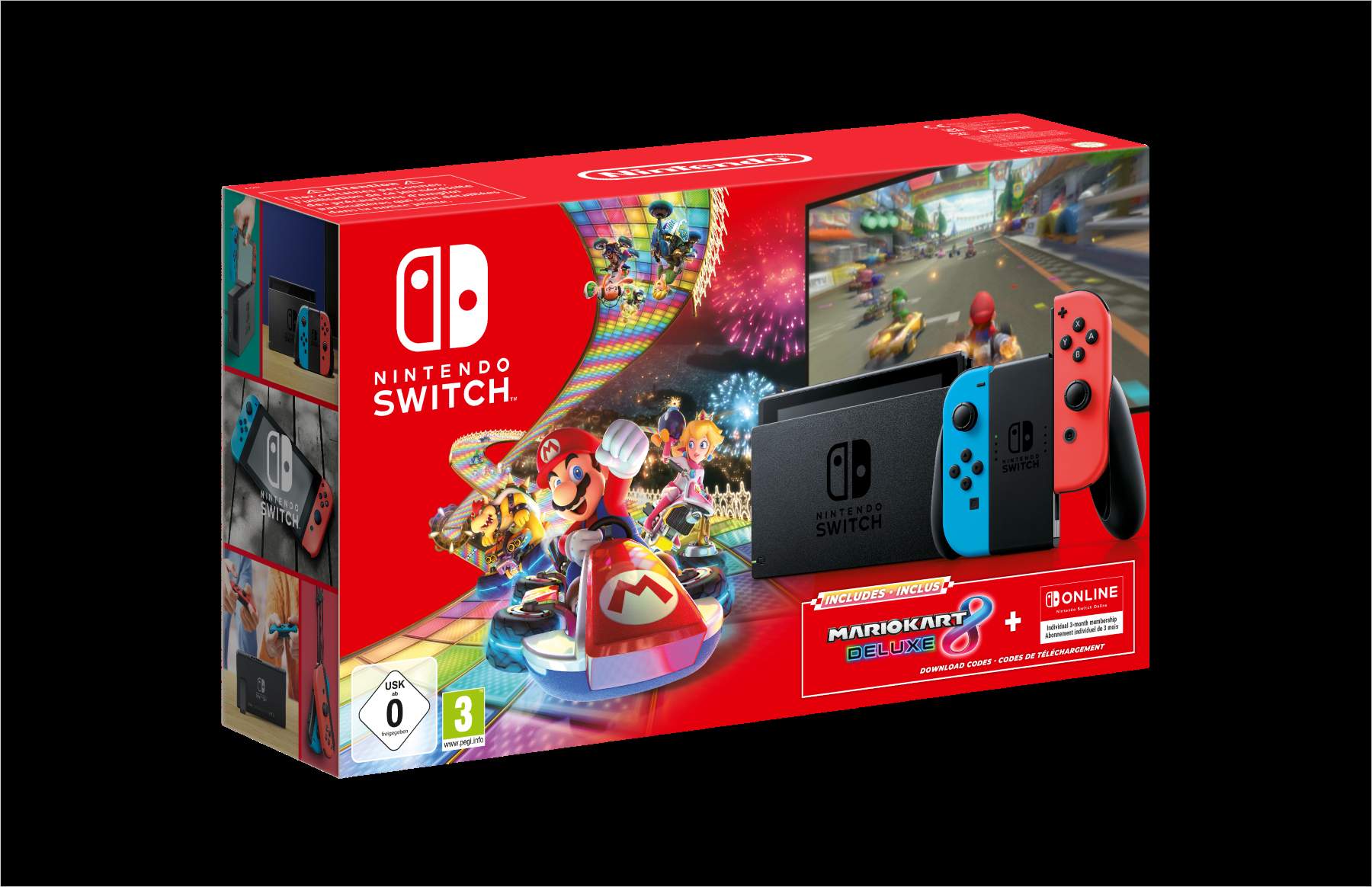 Nintendo Switch Bundle Speciale Mario Kart 8 Deluxe e Nintendo Switch Online 