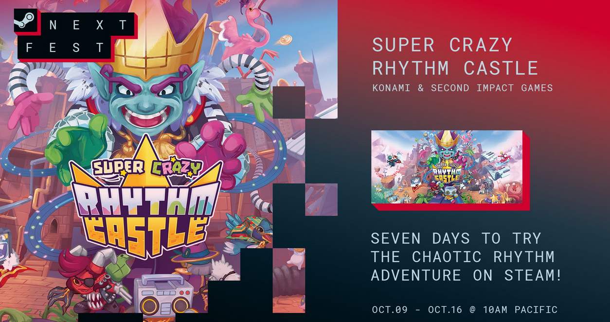 La demo di “Super Crazy Rhythm Castle” disponibile 