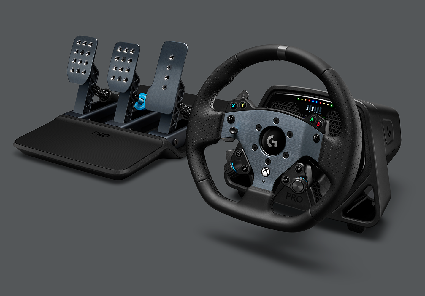 Logitech G annuncia il volante PRO Racing Wheel e pedaliera PRO Racing Pedals