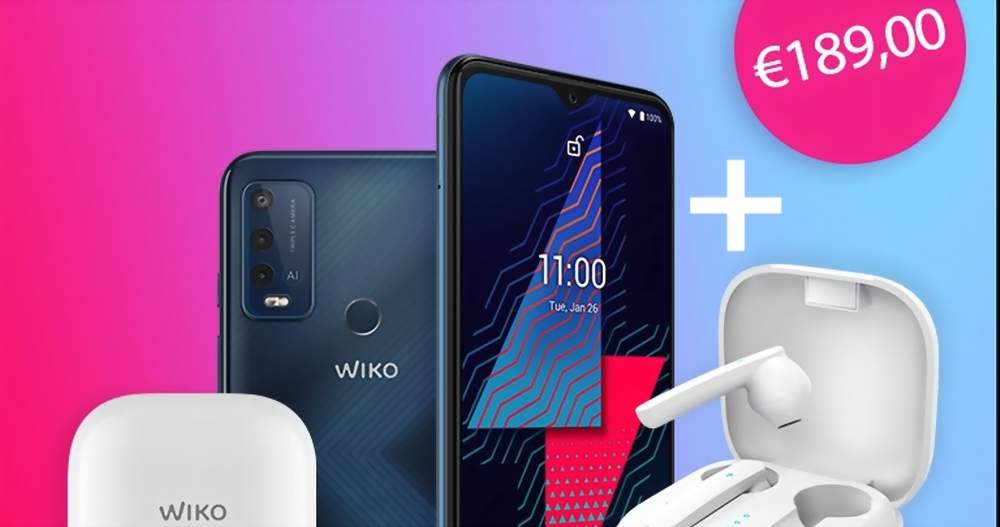 Wiko Power U30 in bundle con WiBUDS Pocket