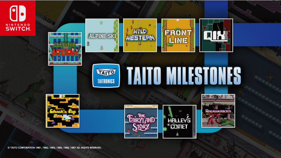 Taito Milestones in arrivo su Switch