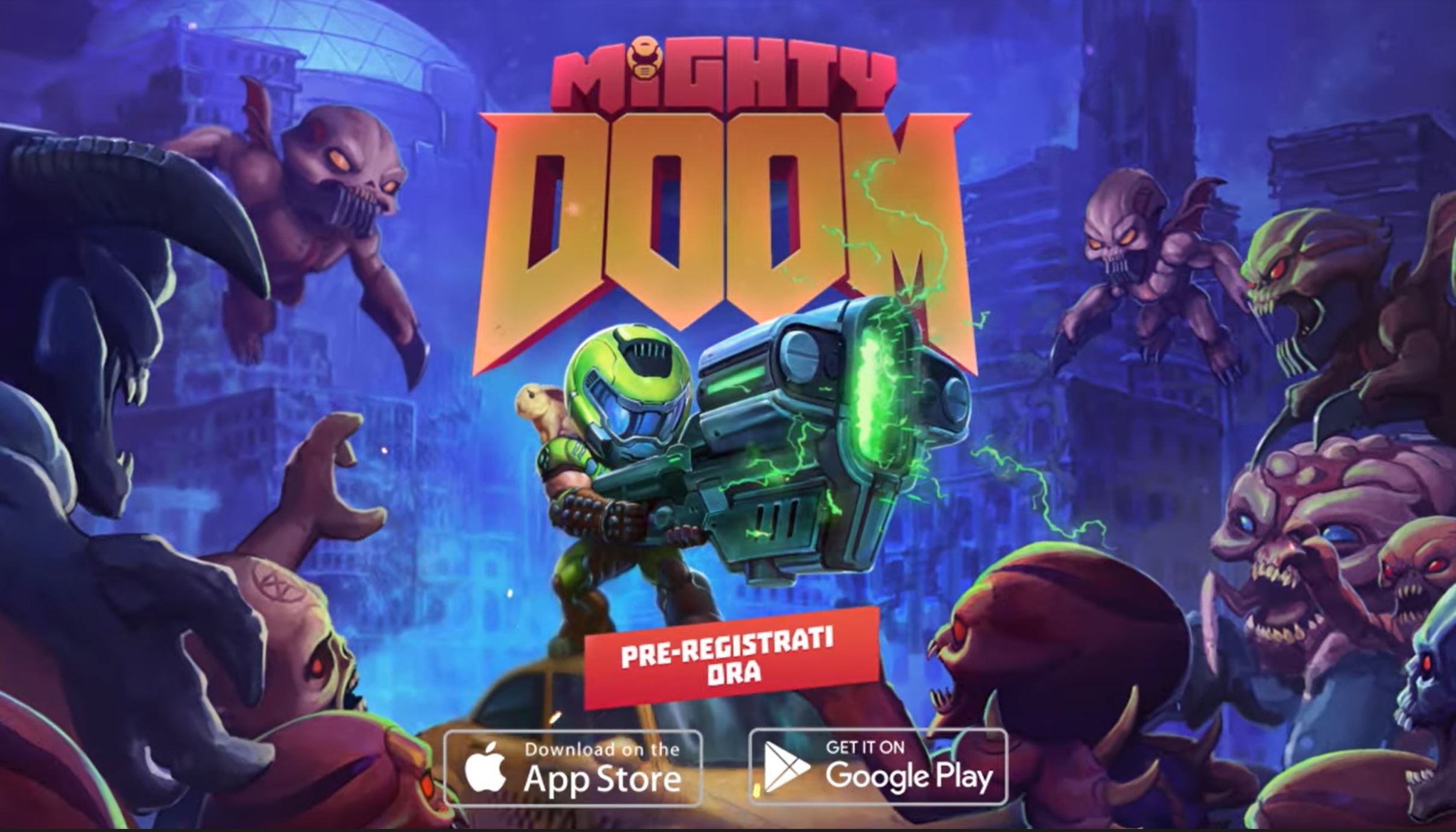 Mighty DOOM di Alpha Dog Games disponibile