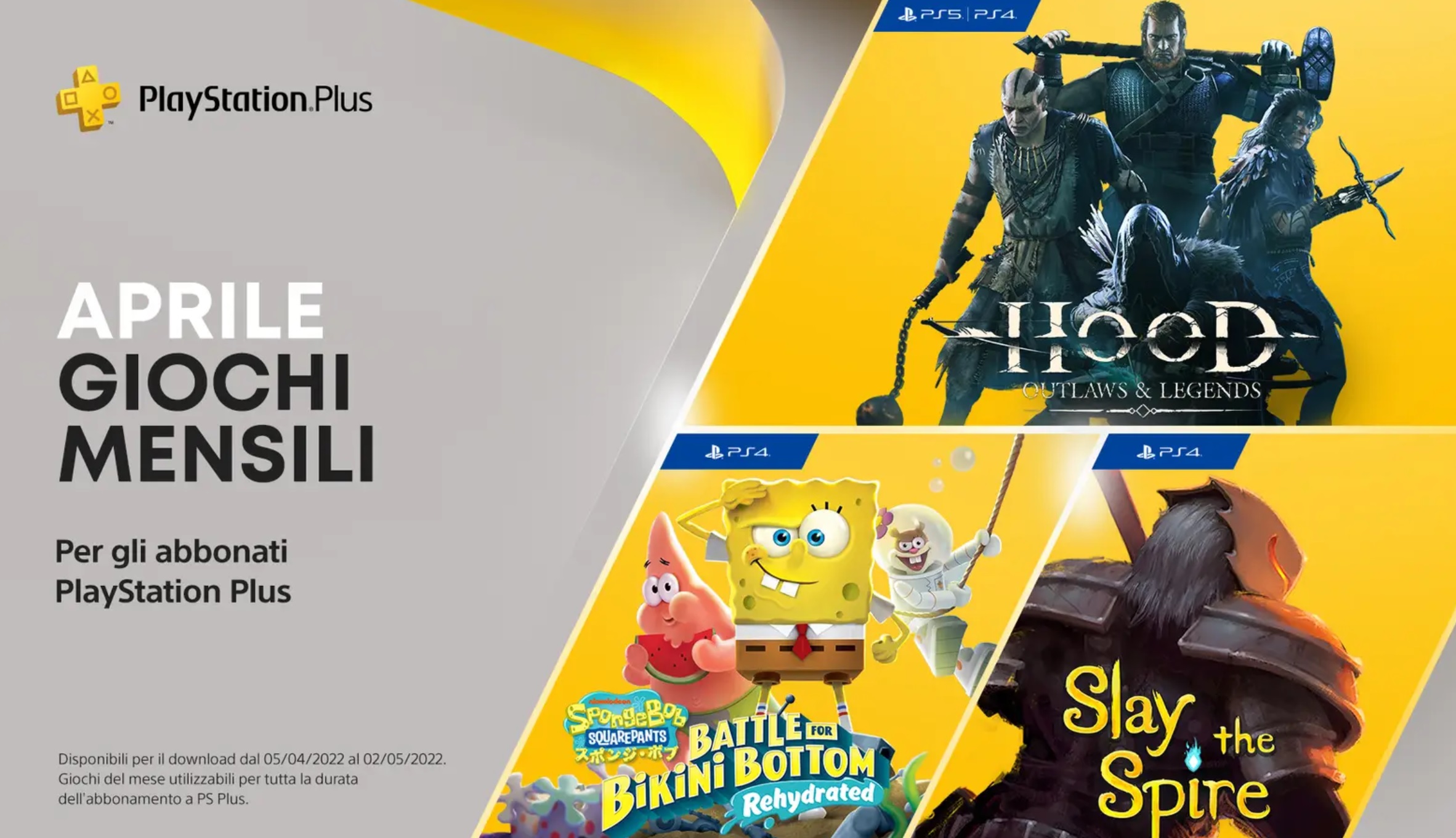 PlayStation Plus giochi di aprile