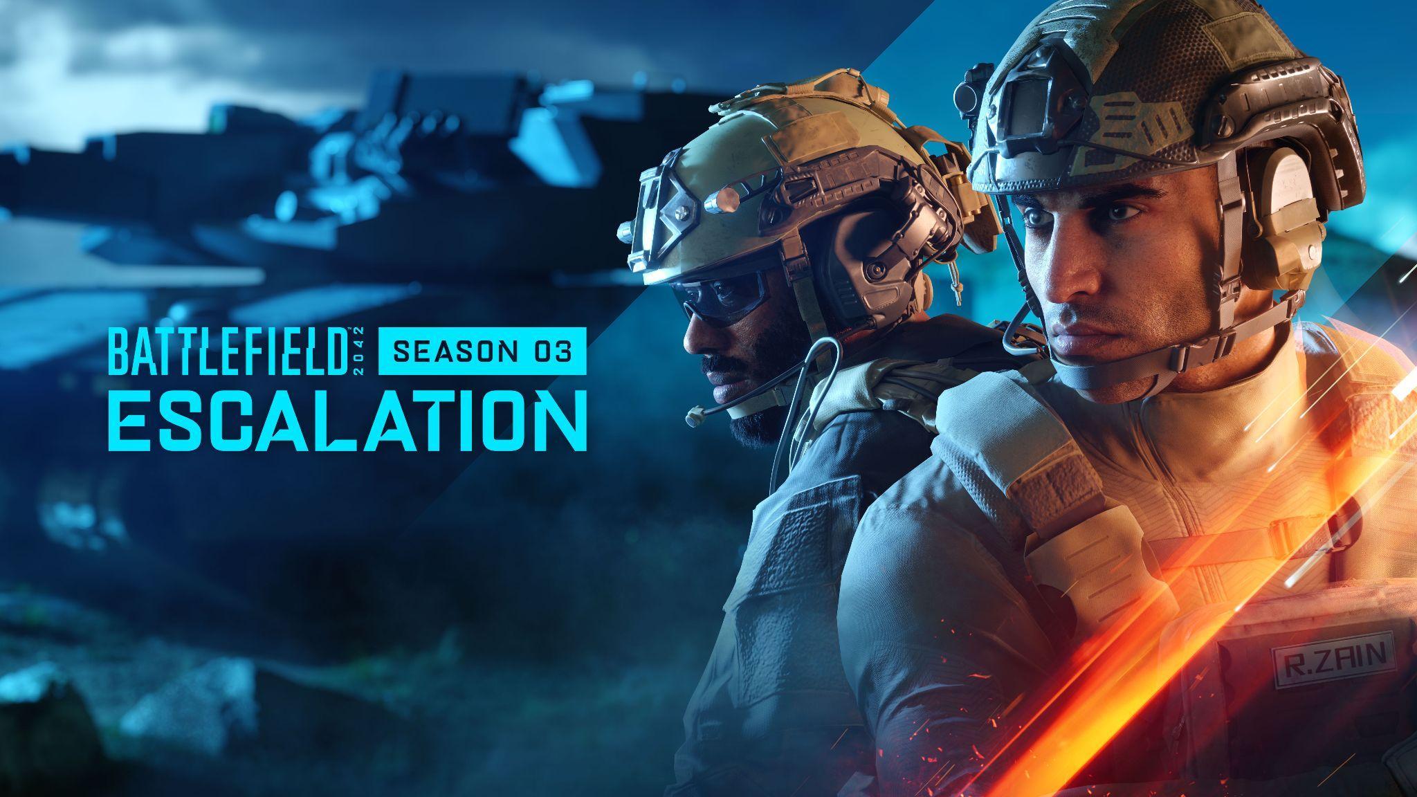 BATTLEFIELD 2042 STAGIONE 3: ESCALATION LANCIATA OGGI