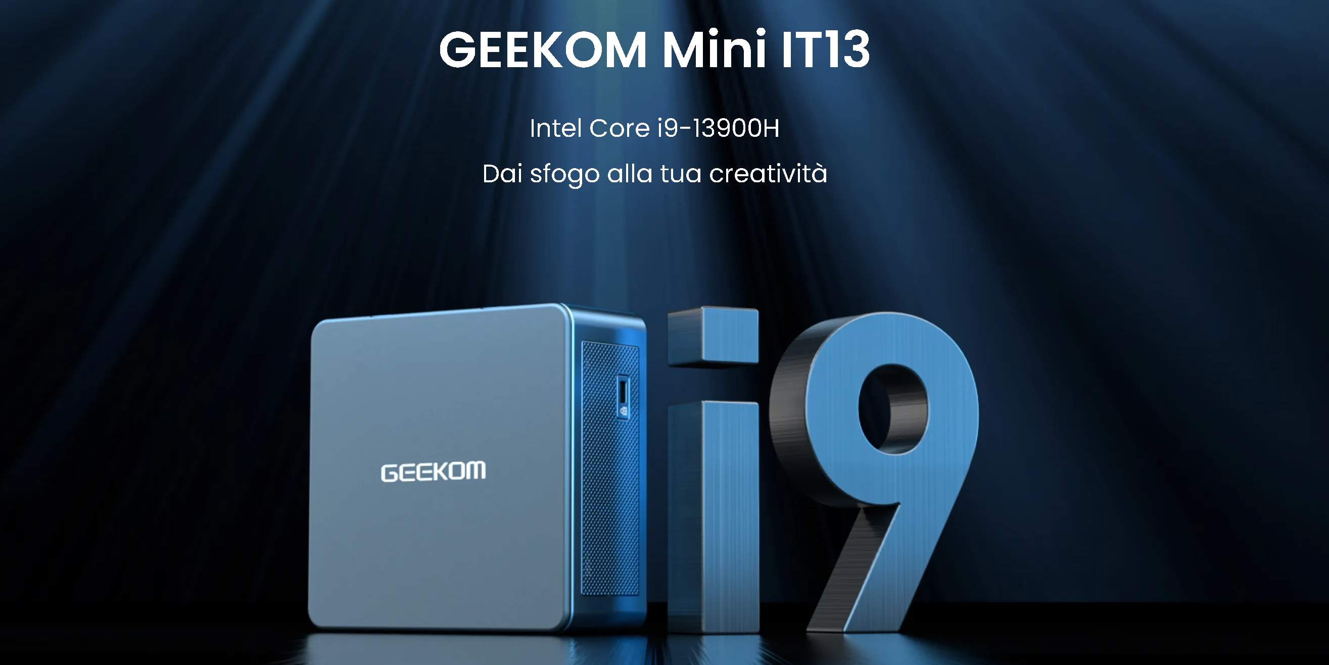 GEEKOM Mini PC IT13 Recensione