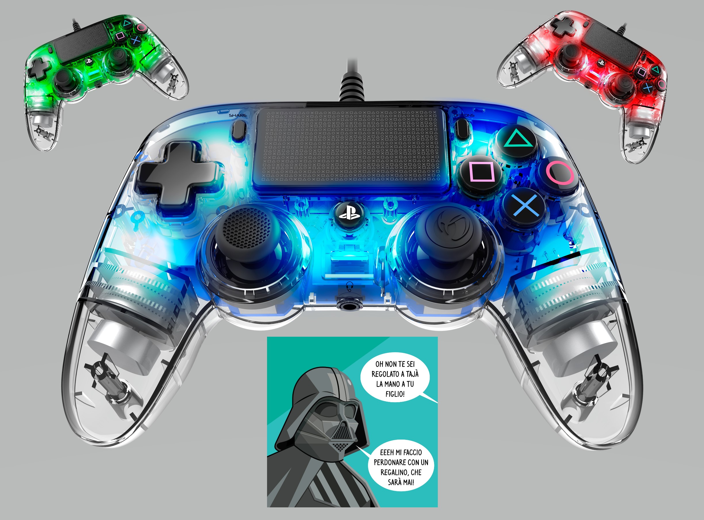 STAR WARS DAY: WIRED CONTROLLER ILLUMINATI DI NACON