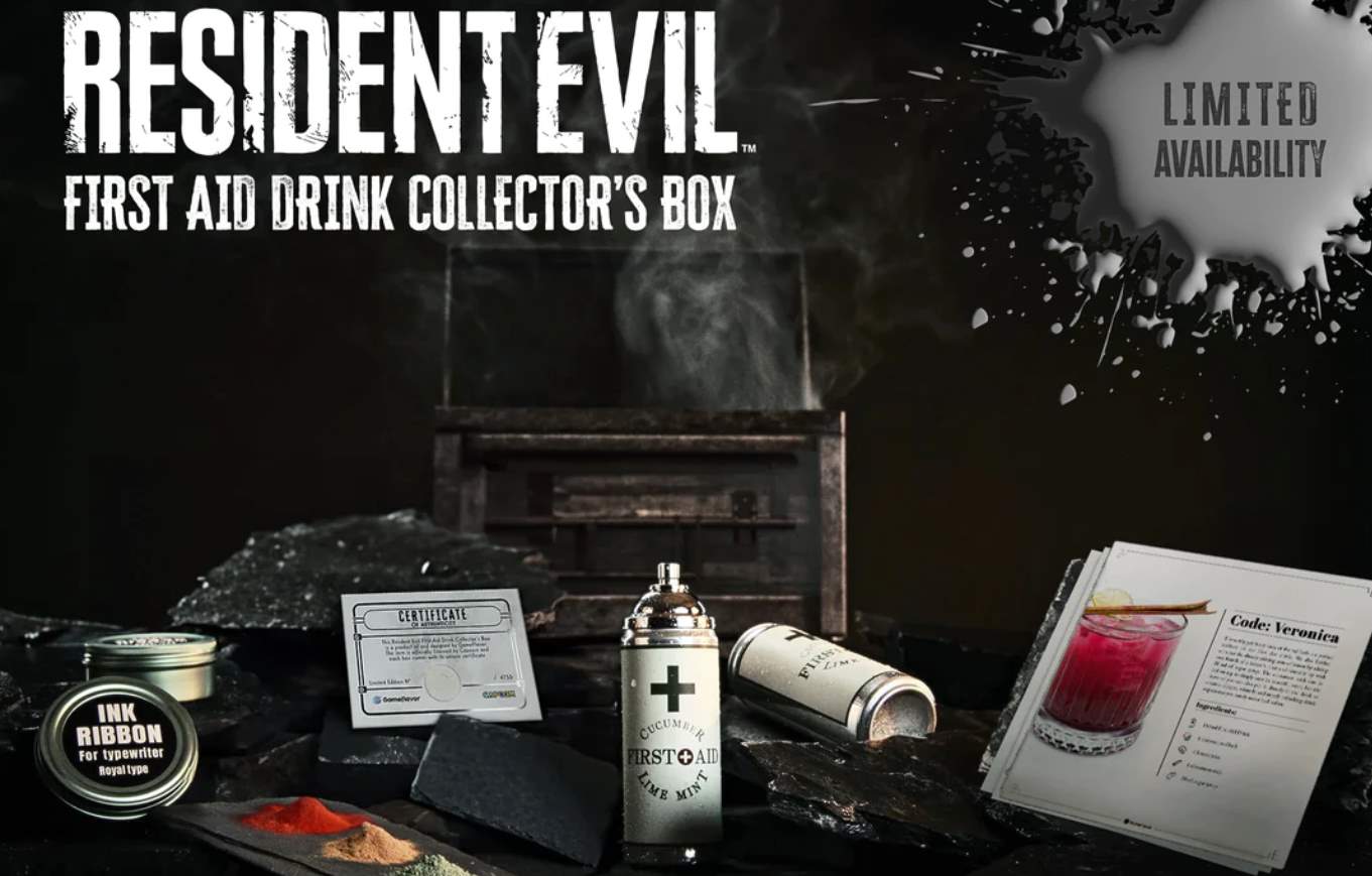 Resident Evil First Aid Drink Collector