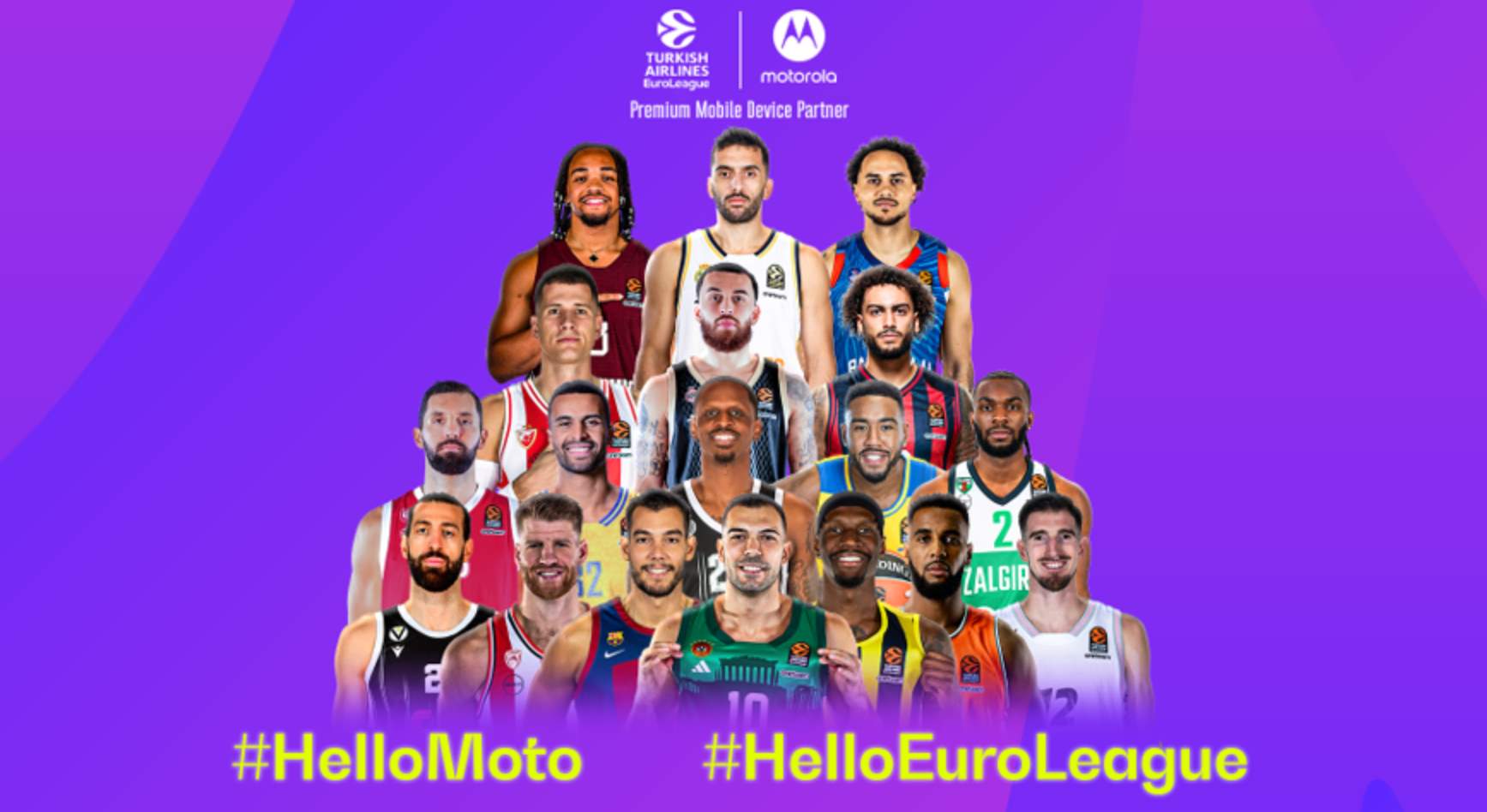 Motorola diventa Premium Mobile Smartphone Partner di EuroLeague Basketball