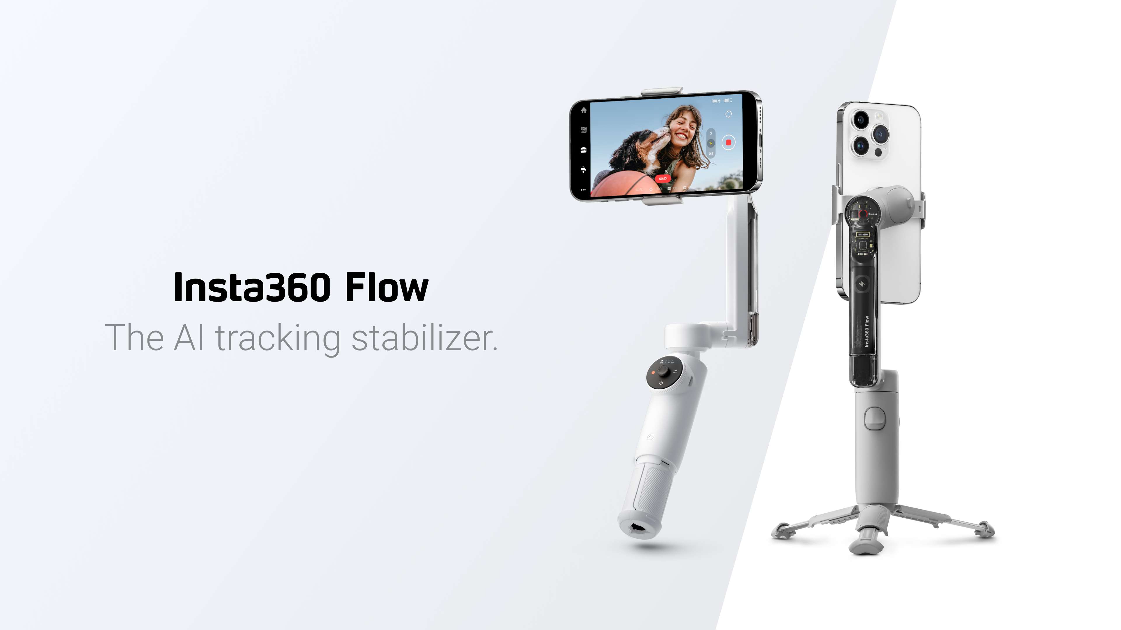 Flow - stabilizzatore avanzato con tracciamento IA