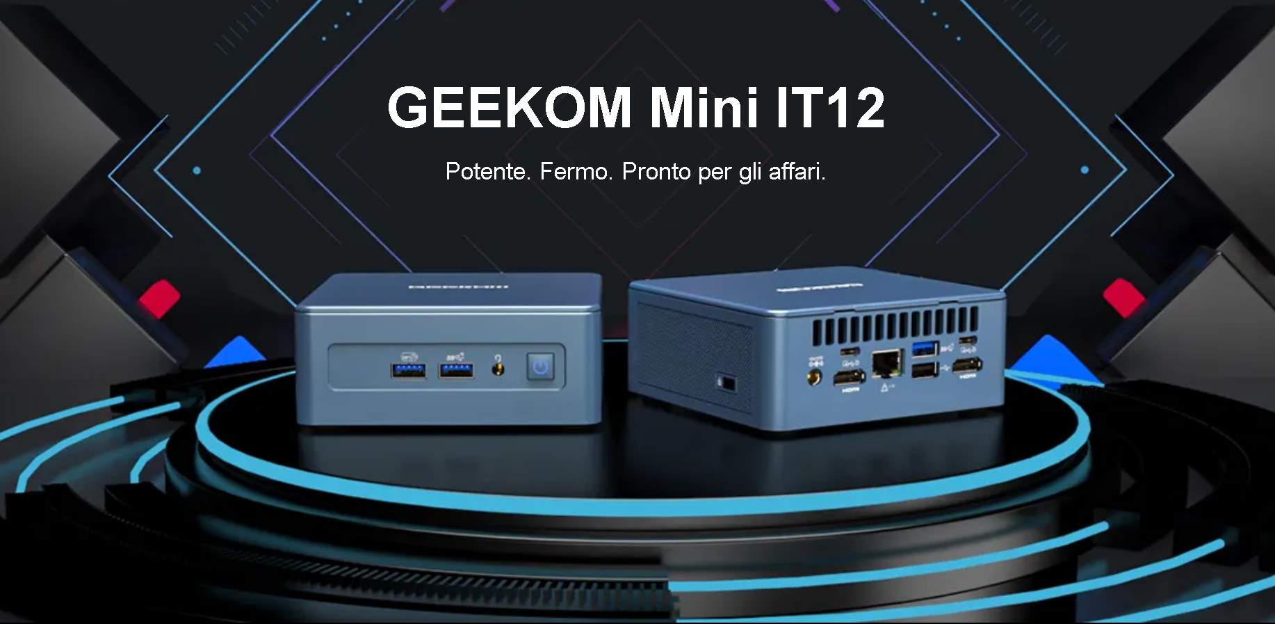 Geekom IT12 Mini PC Recensione
