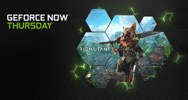 GeForce NOW: Biomutant e altri 15 giochi in arrivo