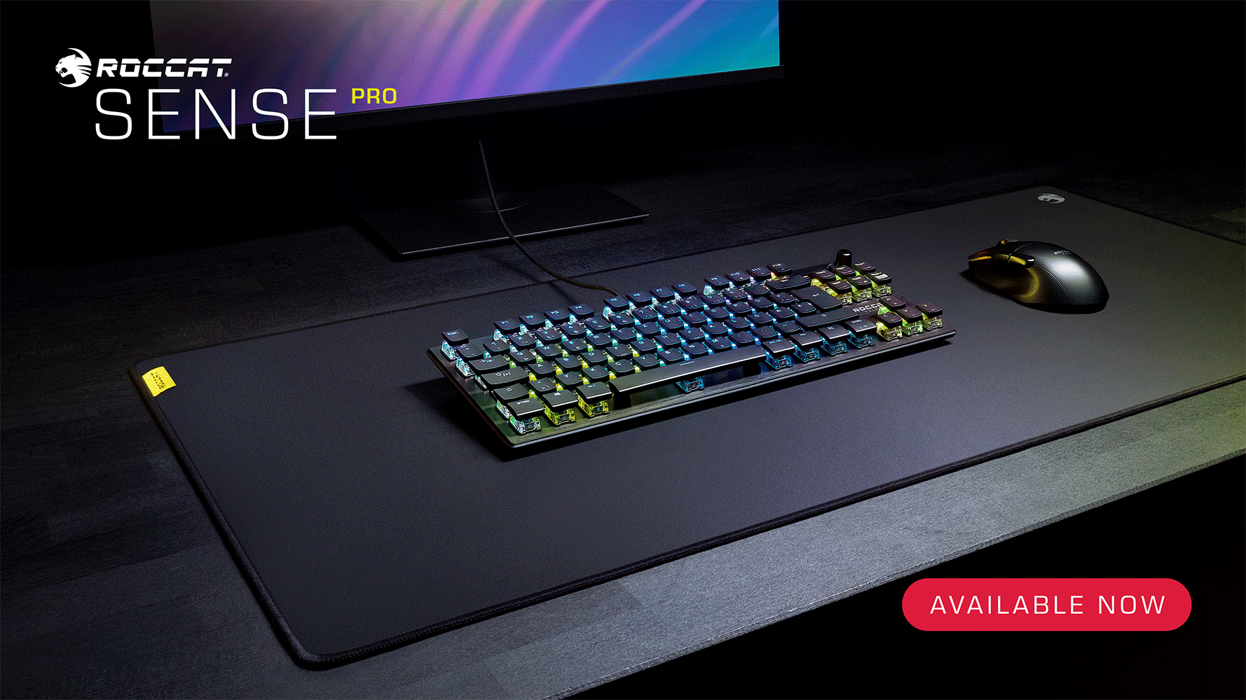 ROCCAT ANNUNCIA LA NUOVA SERIE DI MOUSEPAD SENSE