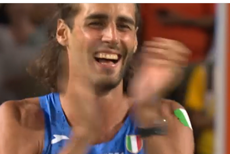 GIANMARCO TAMBERI LEGGENDARIO! ORO MONDIALE NELL